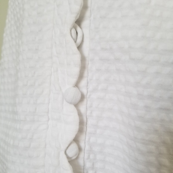 NWOT Southern Proper white seersucker slip dress - Picture 3 of 7